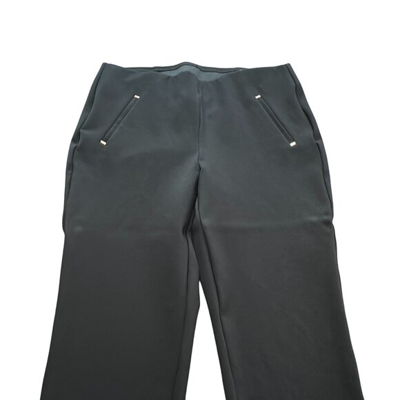 Chico's Pants Size 1 P Petite 8P Medium Black Juliet Slimming Women Dress Pants - Picture 2 of 14